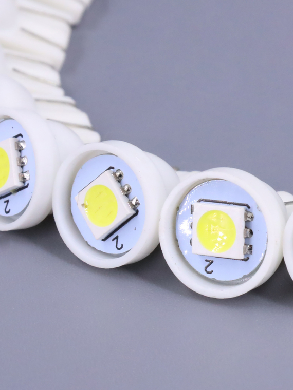 Лампа светодиодная T10 (W2.1x9.5d) 12V 5W 1SMD габаритов, повторителей белый 