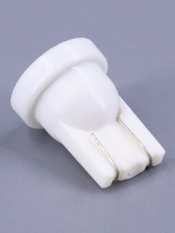 Лампа светодиодная T10 (W2.1x9.5d) 12V 5W 1SMD габаритов, повторителей белый 
