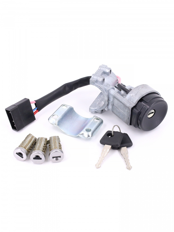 Замок зажигания ВАЗ-2123,1118 в сборе с личинками дверей 