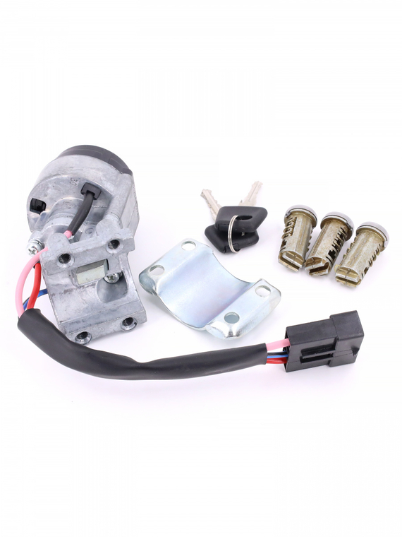 Замок зажигания ВАЗ-2123,1118 в сборе с личинками дверей 