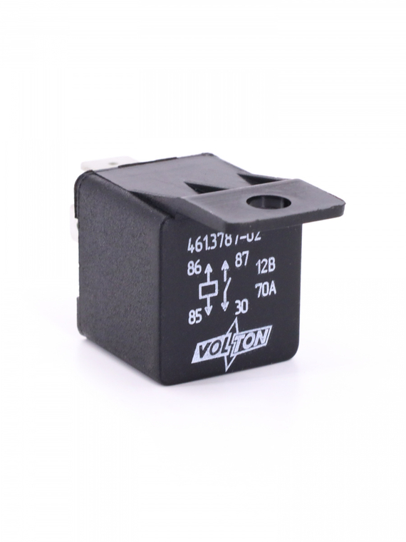 Реле стартера Г-3302,3110,УАЗ (70А 12V) (711.3747-02) (4-х контактное с кронштейном) VOLTON