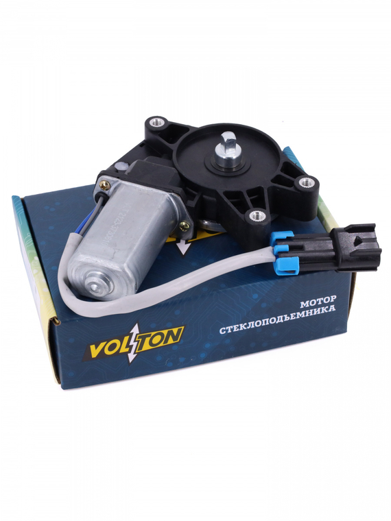 Мотор стеклоподъемника правый ВАЗ 2123, 1118 12В VOLTON