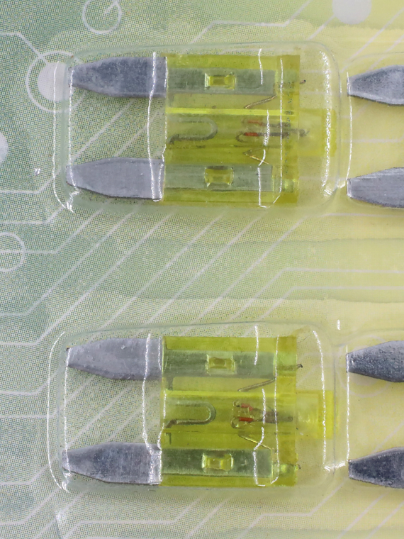 Предохранитель 20 А MINI с  индикатором LED 