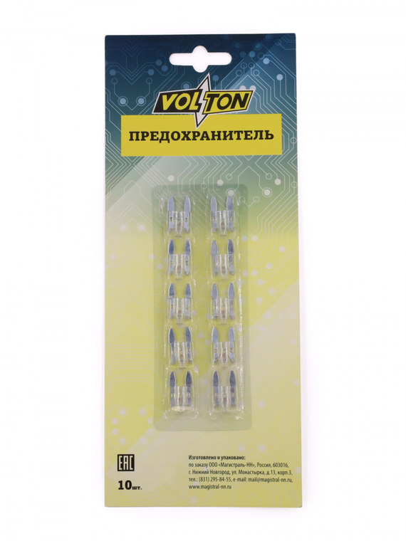 Предохранитель 25 А MINI с индикатором LED 