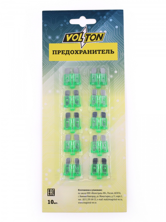 Предохранитель 30А NORMA с индикатором LED 