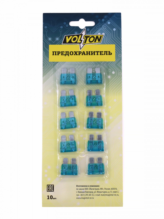 Предохранитель 15А NORMA 