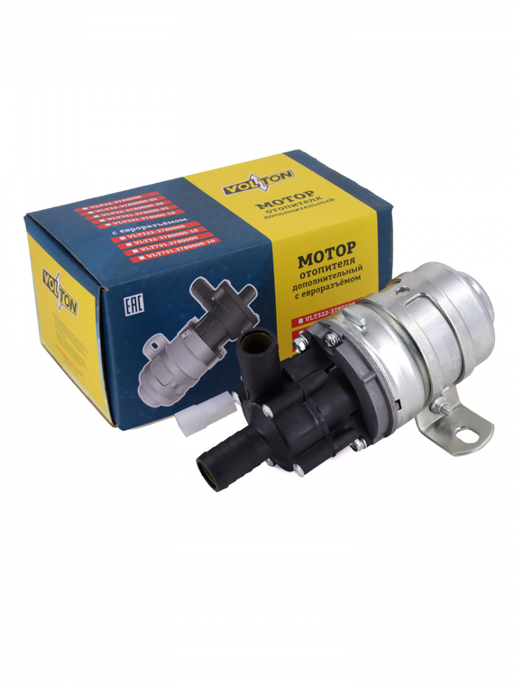 Мотор отопителя дополнительный ГАЗ, КАМАЗ, МАЗ 24V d18мм