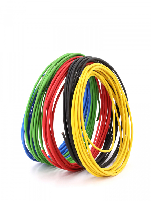 Провод ПВАМ 2,5 кв.мм, 5м (5 цветов)