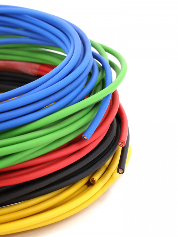 Провод ПВАМ 2,5 кв.мм, 5м (5 цветов)