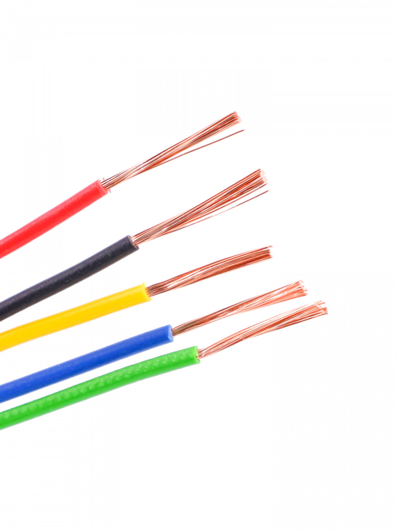 Провод ПВАМ 0,5 кв.мм, 10м (5 цветов)