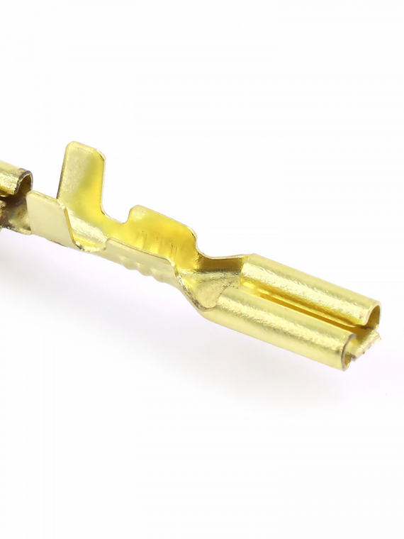 Контакт гнездовой серии 2.8 под сечение 0,5-1,0 мм (зазор 0,25мм) VOLTON (разъем мама)