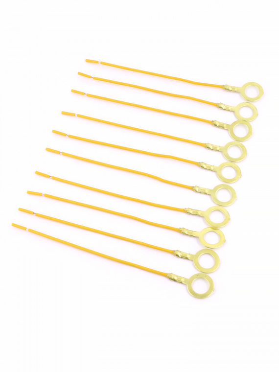 Контакт кольцевой Ø 10,5 мм, с проводом 1,0 кв.мм. VOLTON