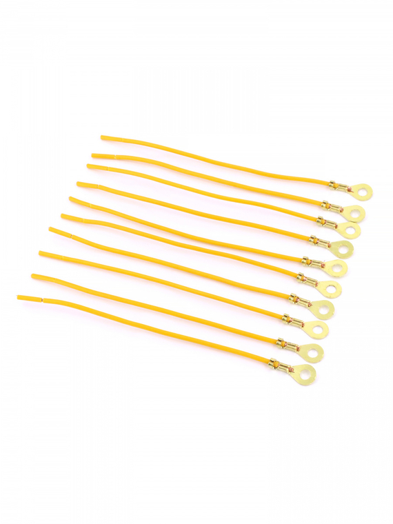 Контакт кольцевой Ø 4,2 мм, с проводом 1 кв.мм VOLTON (упак. 10 шт.)