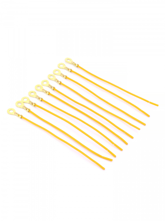 Контакт кольцевой Ø 4,2 мм, с проводом 1 кв.мм VOLTON (упак. 10 шт.)