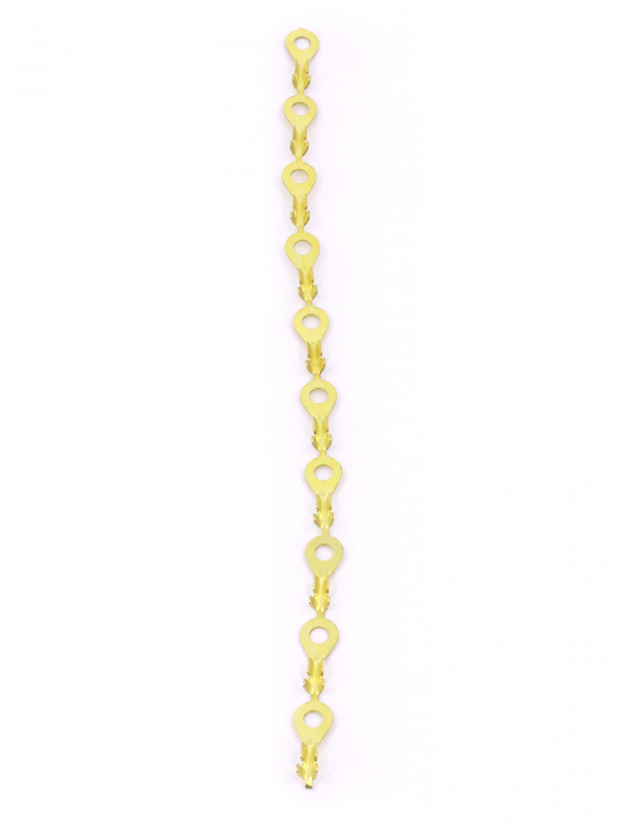 Контакт кольцевой Ø 4,2 мм под сечение 0,5-1,0 мм (толщина 0,8 мм) VOLTON (упак 10 шт)