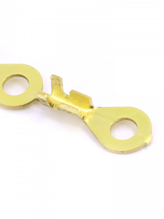 Контакт кольцевой Ø 4,2 мм под сечение 0,5-1,0 мм (толщина 0,8 мм) VOLTON (упак 10 шт)