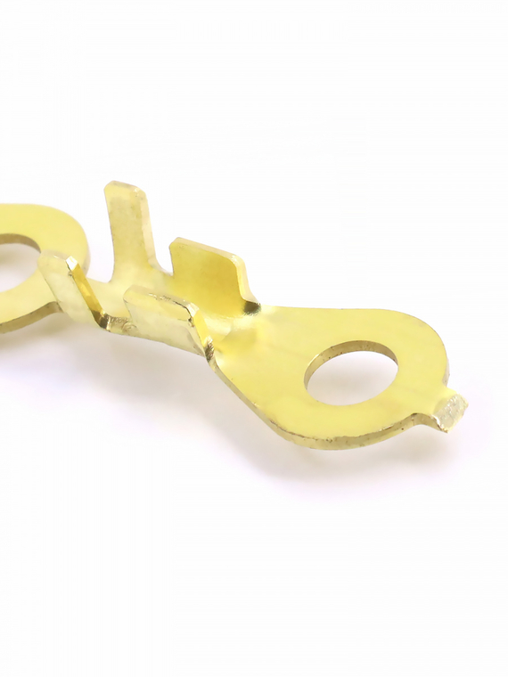 Контакт кольцевой Ø 5,4 мм под сечение 2,5-4 мм (толщина 1 мм) VOLTON  (упак 10 шт.)