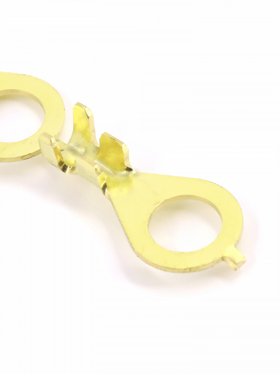 Контакт кольцевой Ø 8,5 мм под сечение 2,5-4 мм (тол-на 1 мм) VOLTON упак. 10 шт.