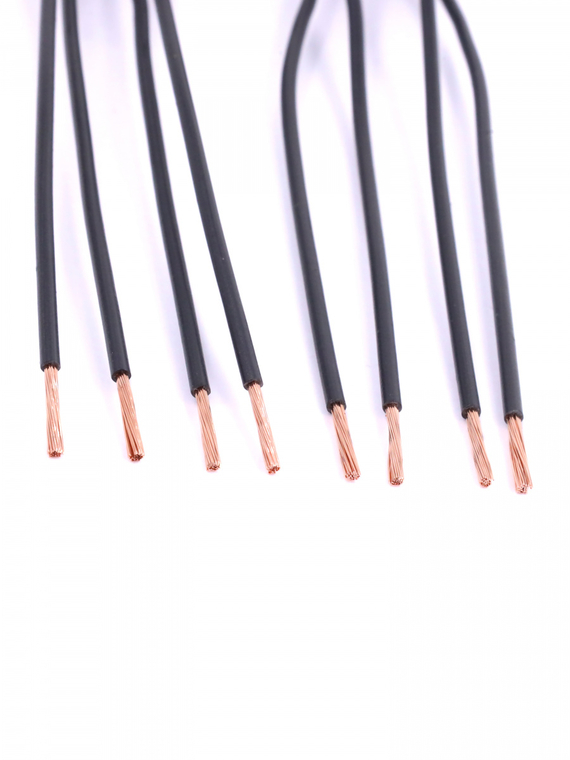 Колодка 4- конт. с проводами серии 6.3 VOLTON