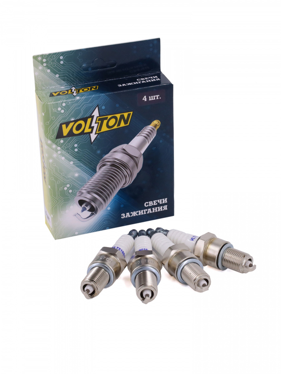 Свеча зажигания VOLTON DAEWOO Matiz/Kalos 1.0/1.2 3/05->, TOYOTA Corolla