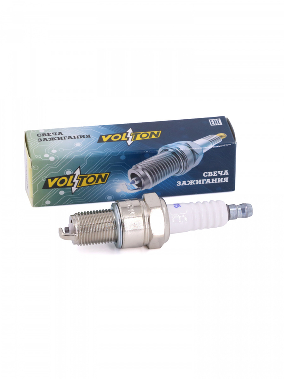 Свеча VOLTON ВАЗ-2101-2107, 2108, 2110, 21213, ЗАЗ 1102 ( и/з 0,7, БСЗ) без резистора
