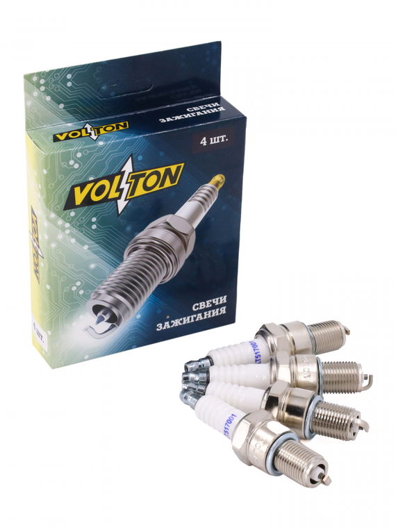 Свеча VOLTON ВАЗ-2101-2107, 2108, 2110, 21213, ЗАЗ 1102 ( и/з 0,7, БСЗ) без резистора