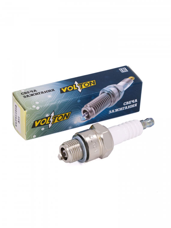 Свеча VOLTON ГАЗ-53, 3307, ЗИЛ 130, УАЗ 469 (для двиг. ЗМЗ-511, ЗИЛ-508.10, УМЗ-4178)