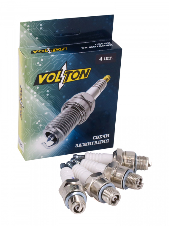 Свеча VOLTON ГАЗ-53, 3307, ЗИЛ 130, УАЗ 469 (для двиг. ЗМЗ-511, ЗИЛ-508.10, УМЗ-4178)