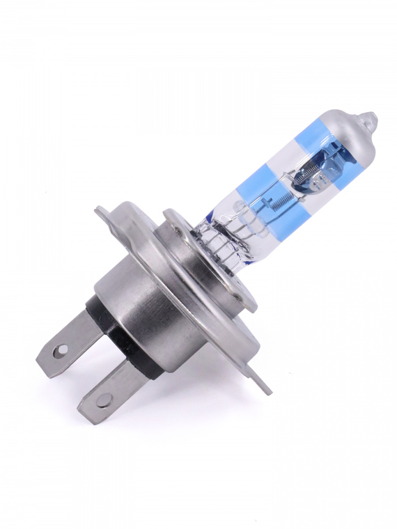 Лампа галогенная H4 12В 60/55Вт Р43t  +150% 