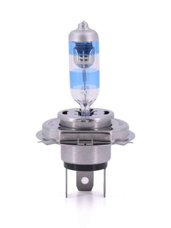 Лампа галогенная H4 12В 60/55Вт Р43t  +150% 