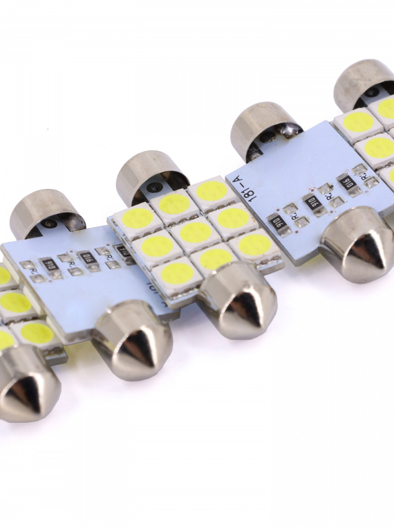 Лампа светодиодная Т11 (S8.5) 12V 9 SMD 36 mm (5050) 