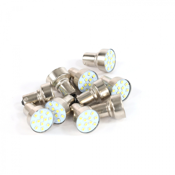 Лампа светодиодная BA15S 12V 21W 12 SMD 