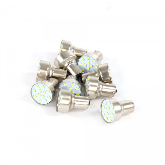 Лампа светодиодная BA15S 12V 21W 12 SMD 