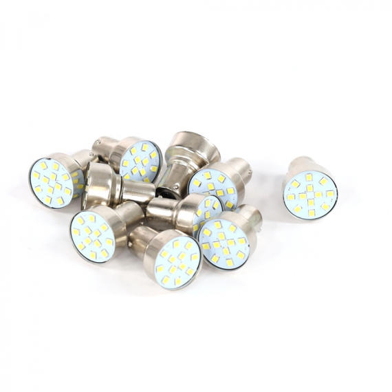 Лампа светодиодная BA15S 12V 21W 12 SMD 