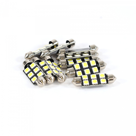 Лампа светодиодная Т11 (S8.5) 12V 6 SMD 41 mm (5050) 