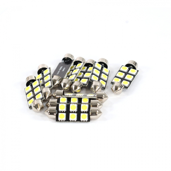 Лампа светодиодная Т11 (S8.5) 12V 6 SMD 41 mm (5050) 