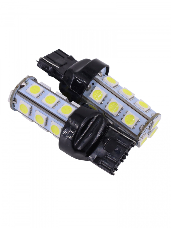 Лампа светодиодная T20 ( T050B) (W3*16D) 12V  18SMD 5050, 1 контакт блис. 2 шт. 