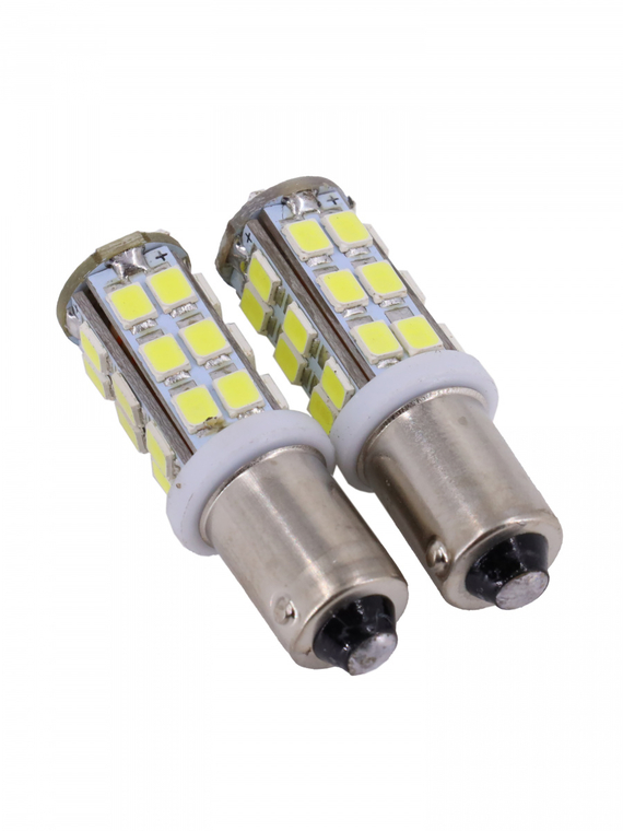 Лампа светодиодная Т8 (BA9S) 12V 30SMD 3014 9-30V  блис. 2 шт. 