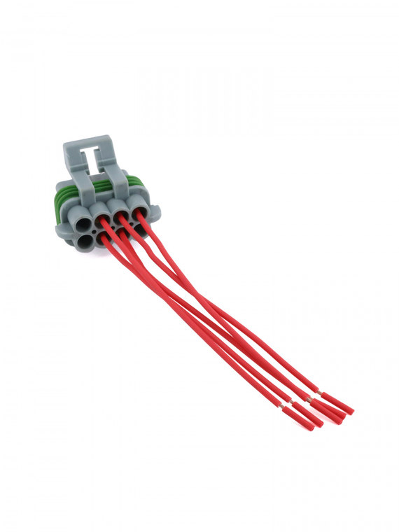 Разъем к жгуту форсунок ВАЗ, Chevrolet Niva, 5 конт.гнездовой с проводом,