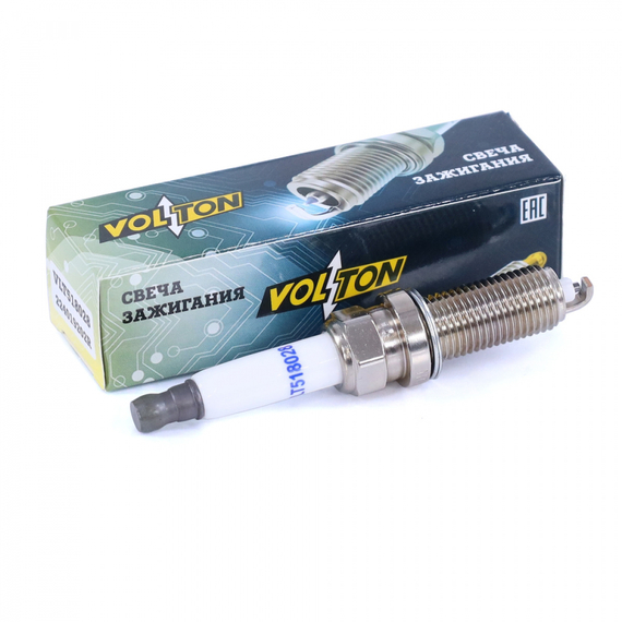 Свеча VOLTON LADA Granta FL (11182), Largus (VAZ-11182), Vesta 1,6 16V (HR16), Xray 1,6 (H4M), Peugeot, Renault, Toyota