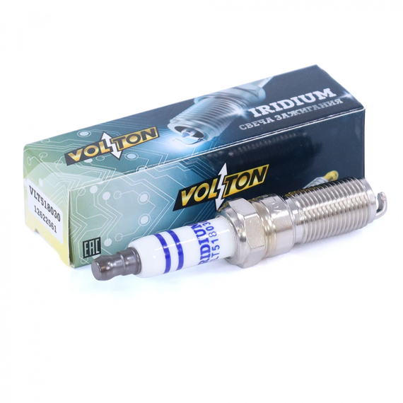 Свеча VOLTON IRIDIUM  Alfa Romeo, Chevrolet,  Daewoo, Chrysler, Fiat, Ford, Mazda, Opel, Volvo