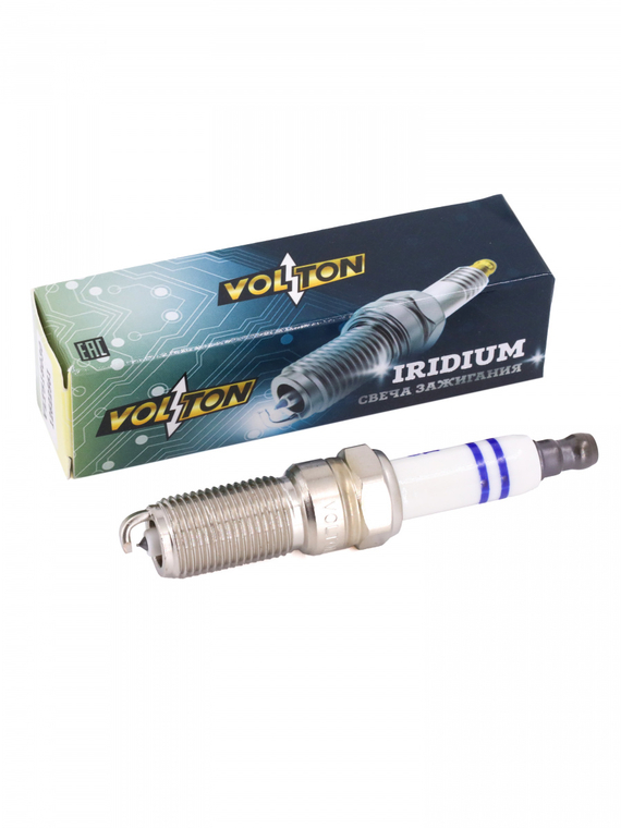 Свеча VOLTON IRIDIUM  Alfa Romeo, Chevrolet,  Daewoo, Chrysler, Fiat, Ford, Mazda, Opel, Volvo