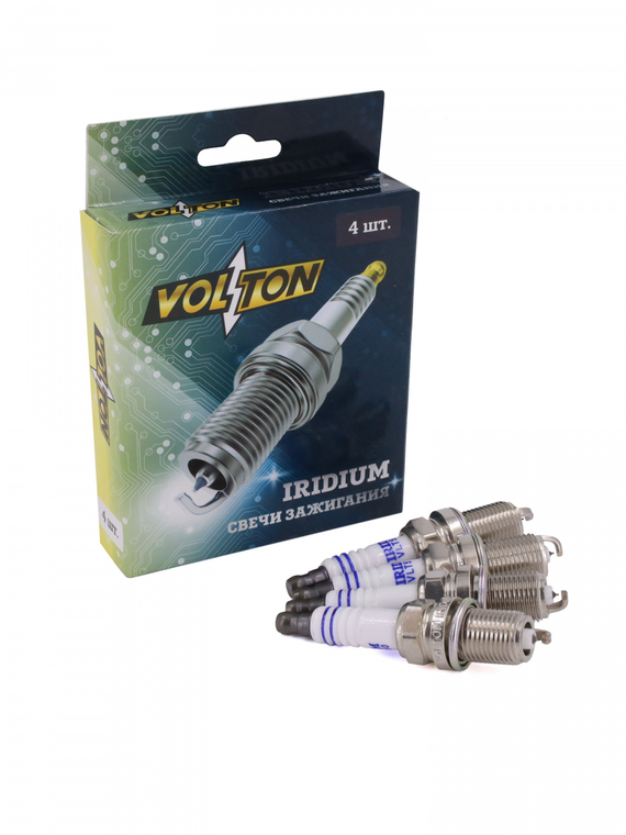 Свеча VOLTON IRIDIUM  A3 (8L1) 1.8T / A4 (B5)(B6)(B7) 1.8T, Golf IV 1.8T / Passat (00-05) 2.0, 1.8T