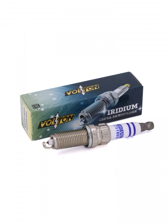 Свеча VOLTON IRIDIUM Citroen Berlingo (B9) 1.6,C3 II, C3 Picasso (09-) 1.4, 1.6, C4 II