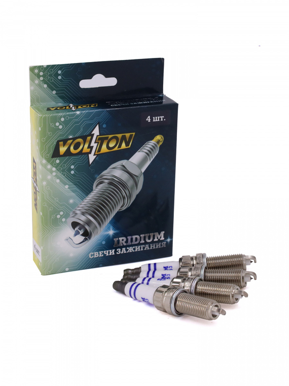 Свеча VOLTON IRIDIUM Citroen Berlingo (B9) 1.6,C3 II, C3 Picasso (09-) 1.4, 1.6, C4 II