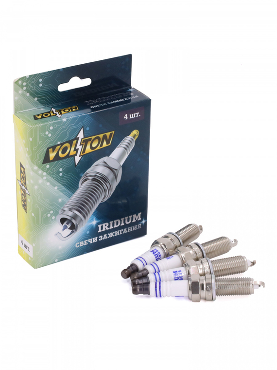 Свеча VOLTON IRIDIUM Hyundai Creta, Santa Fe II (CM), Tucson (TL, TLE), Kia Sportage
