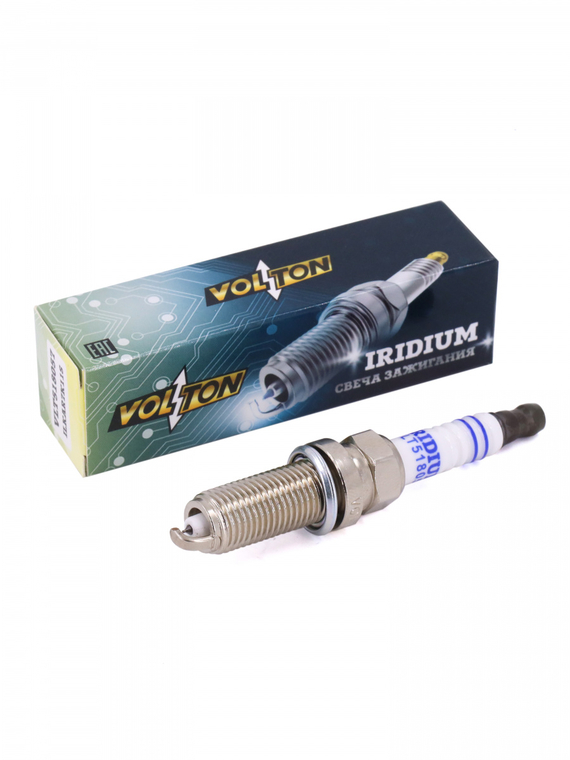 Свеча VOLTON IRIDIUM Lada Vesta (GFL44), X-Ray (GAB43), Nissan, Renault, Toyota, Mazda, Subaru