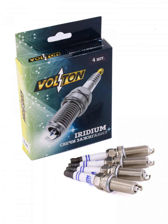 Свеча VOLTON IRIDIUM Lada Vesta (GFL44), X-Ray (GAB43), Nissan, Renault, Toyota, Mazda, Subaru