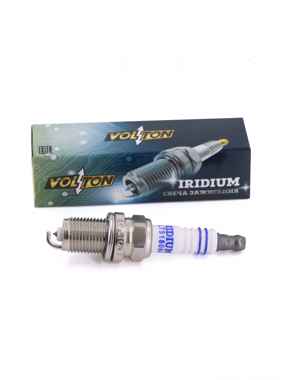 Свеча VOLTON IRIDIUM Toyota Avensis (T250) 2.0, Camry (XV30) 2.0, 2.4, 3.0, Camry (XV40) 2.4