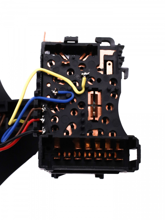 Переключатель поворотов и света Largus,Renault Logan,Sandero,Nissan Almera (с выключат. ПТФ) VOLTON